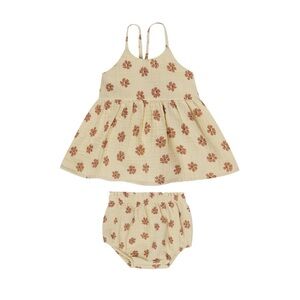 NWT Rylee + Cru Zenni Set in Lemon Size 6-12M